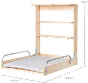 Masă de schimbat scutece suspendată natural Roba style - Roba