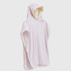 Poncho cu glugă copii Princess Swan Soft Lilac