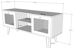 Comoda TV Letoon 140