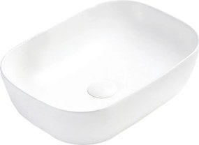 Mexen Rita chiuvetă deasupra blatului 45 x 32 cm, alb mat - 21084501