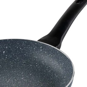 Tigaie Luigi Ferrero Prima FR-3234, 32x6 cm, Acoperire antiaderenta cu efect de marmura, Inductie, Albastru inchis