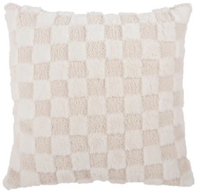 Pernă decorativă din micropluș/cocolino 45x45 cm Checker – PT LIVING