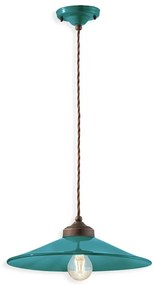 Pendul design retro realizat manual din ceramica si metal COLORS