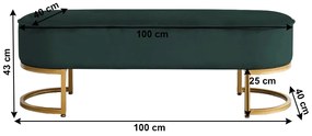 Zondo Bancă Mikki (verde). 1040295