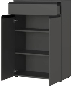 Dulap gri antracit 81x120 cm Bedano – Germania