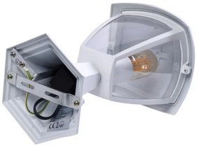 Lampă exterior FOX 1xE27/40W/230V IP44 alb
