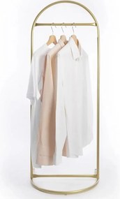 Stand umeras pentru haine, gold Homs, 121x46x38cm