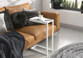 Masuta cafea, SPARK, ADRK Furniture (Culoare: Negru / Alb)