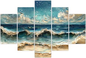 Tablou - Pictura mării (150x105 cm)