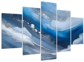 Tablou - Abstractizarea oceanului (150x105 cm)