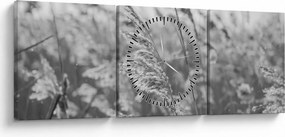 Tablou - Iarba în vânt (cu ceas) (90x30 cm)