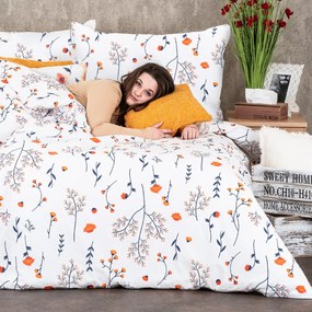 Lenjerie de pat din bumbac 4Home Floret, 140 x 200cm, 70 x 90 cm, 140 x 200 cm, 70 x 90 cm
