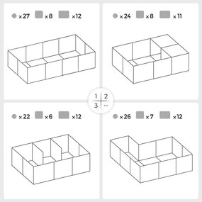 Gard pentru animale mici din plastic transparent BEN, 143x71x47cm, transparent SongmicsHome