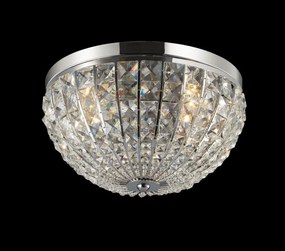 Plafonier cristal Venezian diam. 30 cm CALYPSO PL4 066400