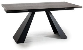 Masa de bucaterie Salvadore 180 x 90 cm, maro inchis