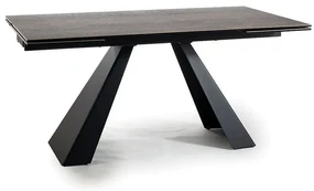 Masa de bucaterie Salvadore 180 x 90 cm, maro inchis