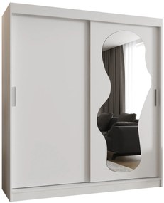 Dulap de haine 180 cm Ulta (alb). 1126325