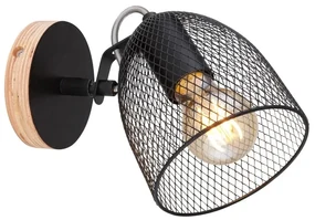Aplica de perete stil industrial cu spot JOSINA