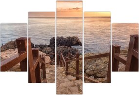 Tablou - Coborâre la mare (150x105 cm)