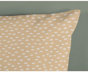 Lenjerie de pat pentru copii bej din bumbac pentru pătuț 100x135 cm Luz – Good Morning