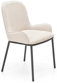 Scaun de bucaterie Bellamy, bej/negru