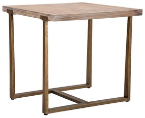 Masă de dining în culoare naturală 80x80 cm Ankara – Mauro Ferretti