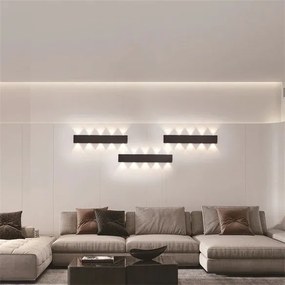 Aplica Led, Elit's, 15W+14W, Negru