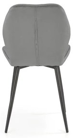 Scaun K453 velvet gri
