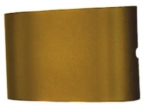 Aplica LED moderna de exterior ambientala IP54 GINNA 3 aurie AZ3485