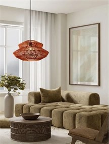 Lustra/Pendul design natural NUA orange