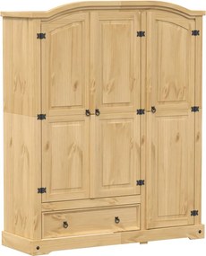 vidaXL Șifonier „Corona”, 151,5x52x186 cm, lemn masiv de pin