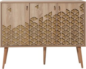 Comoda Mega 120, Vella, 120x36x94 cm, multicolor