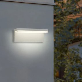 Brilagi - Aplică de perete pentru exterior TESSI LED/10W/230V albă IP54