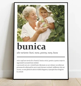 Tablou personalizat bunica
