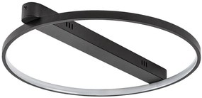 Plafoniera LED din metal negru Beliza
