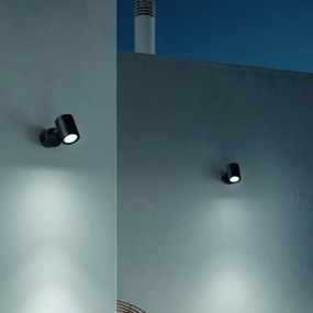 Aplica Spot LED Exterior, Negru, Protectie IP66, O-zone ap