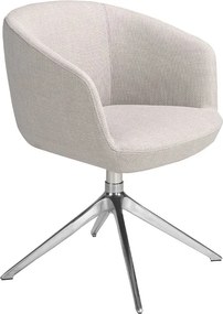 Scaun pivotant design modern Gris claro