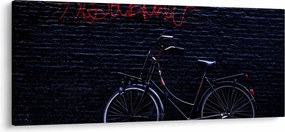 Tablou cu carusel din Amsterdam (120x50 cm)