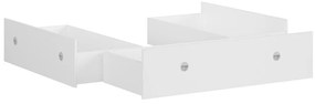 Sertare sub pat Nepo Plus 160 cm (alb) (3ks). 1098331