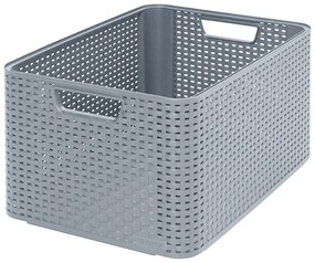 Coș de depozitare Curver Style, 30 l, gri