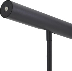 Lampă de masă modernă neagră cu LED și dimmer tactil - Neva