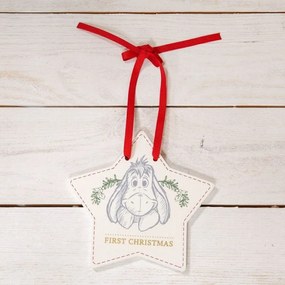 Placuta din lemn First Christmas Eeyore - Disney Magical Beginnings
