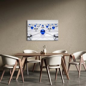 Tablou cu caii legați (90x60 cm)