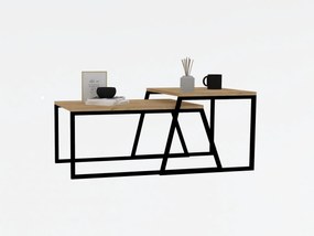 Set 2buc. măsuțe cafea Nulubo 1 (stejar) . 1093235