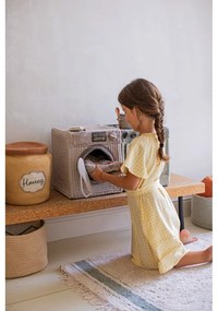 Coș de jucării pentru copii maro deschis din material textil ø 28x27 cm Honey Pot – Lorena Canals