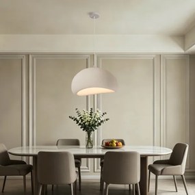 BRILAGI - Lampă suspendată pe cablu WABI SABI 1xE27/60W/230V Ø 50 cm albă
