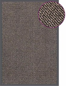 vidaXL Covoraș de intrare cu smocuri, maro închis, 80x120 cm