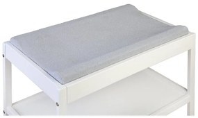 Saltea pentru masa de infasat bebe, husa detasabila bumbac, Woodies, 40 x 70 cm