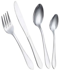 Set Tacamuri din Inox 24 Piese Cutie Eleganta Inchidere Magnetica