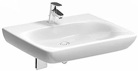 Geberit Selnova Comfort lavoar 65.5x55 cm dreptunghiular pentru persoane cu dizabilități alb 500.188.01.7